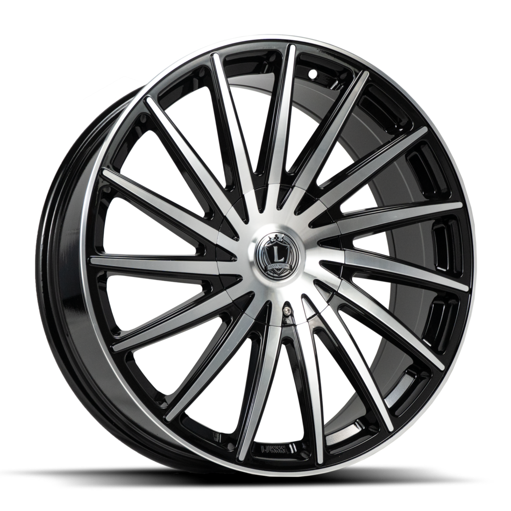 Lux 40V Gloss Black Machined