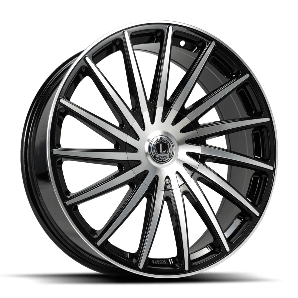 Lux 40V Gloss Black Machined