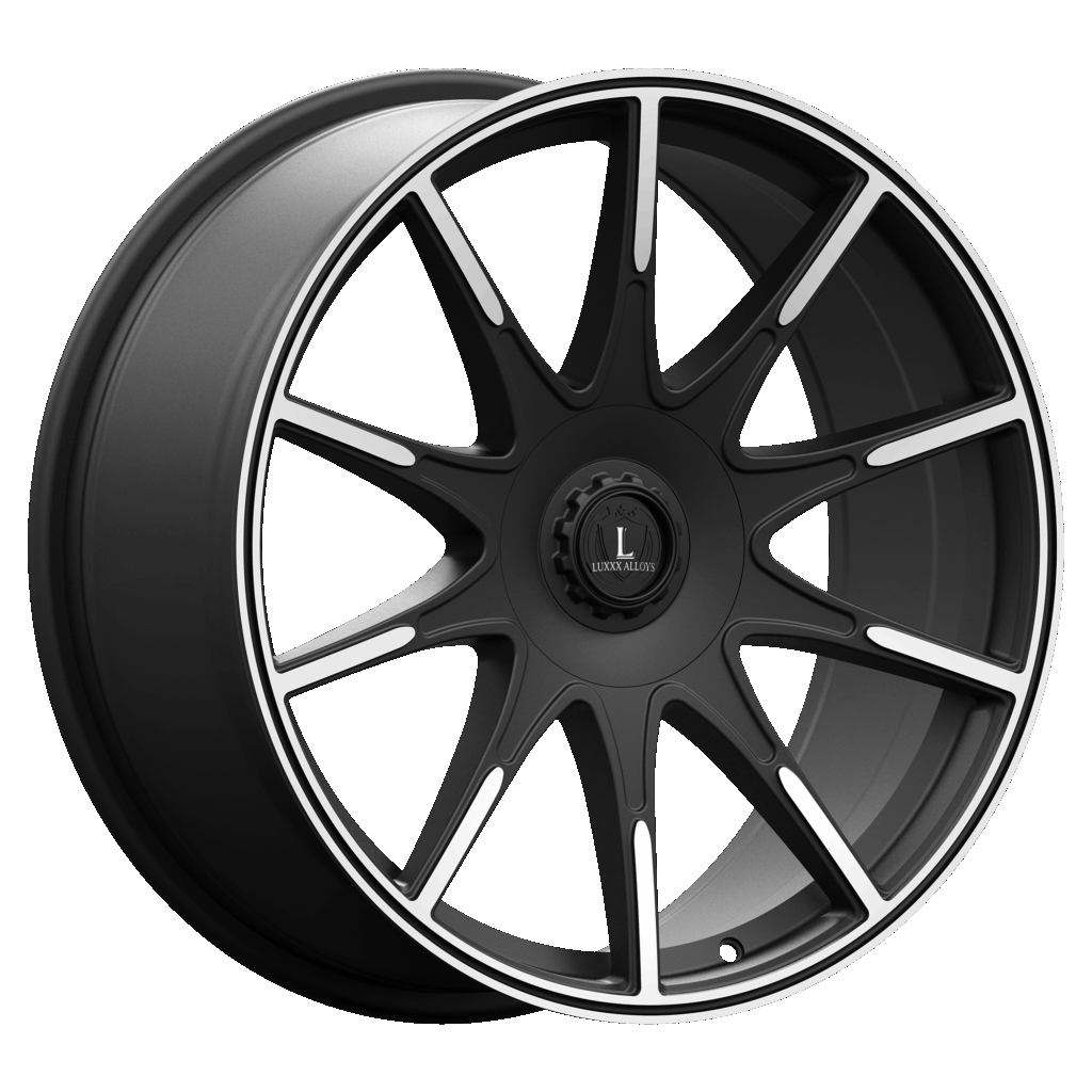 LUX51_Satin_Black_Machined_Angle